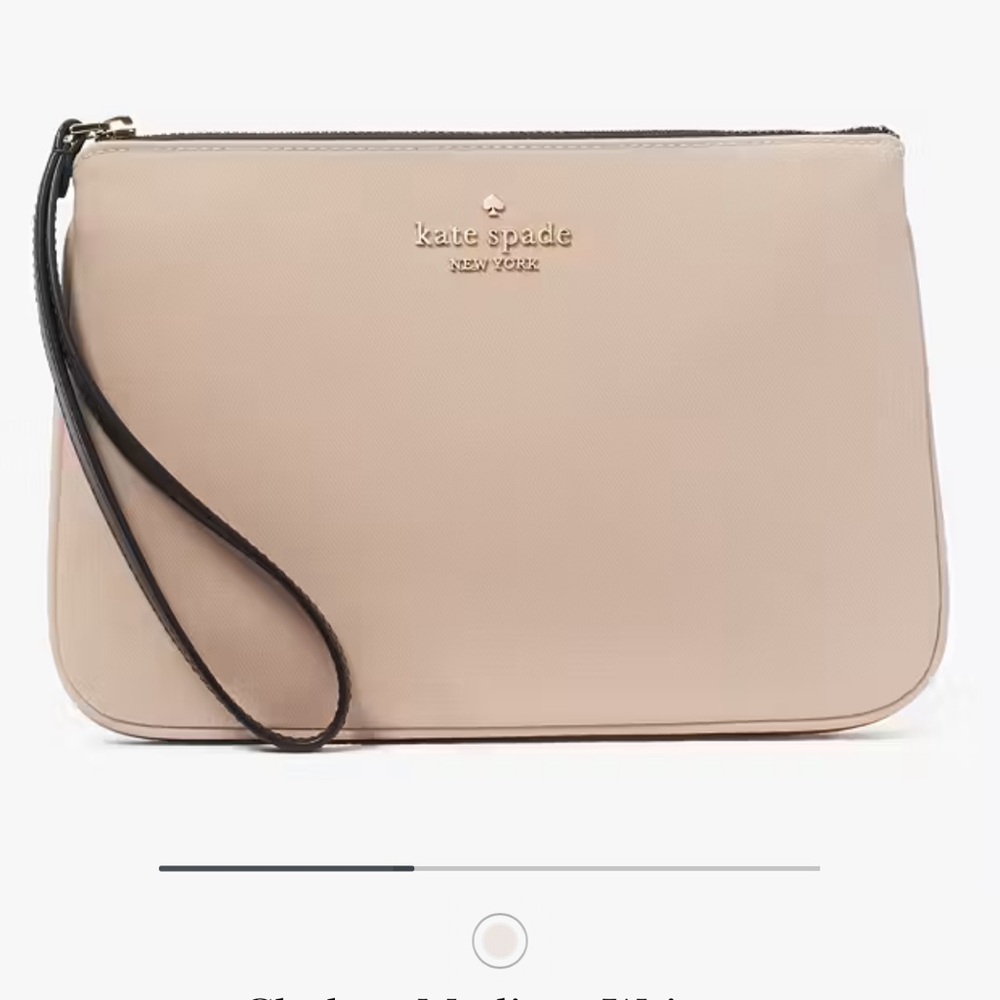 Kate Spade Beige Clutch Bag